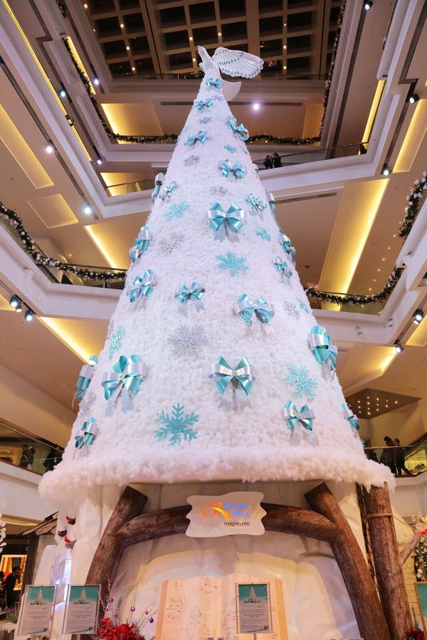 Christmas Decorations in Hong Kong 2015 Editorial Stock Image  Image