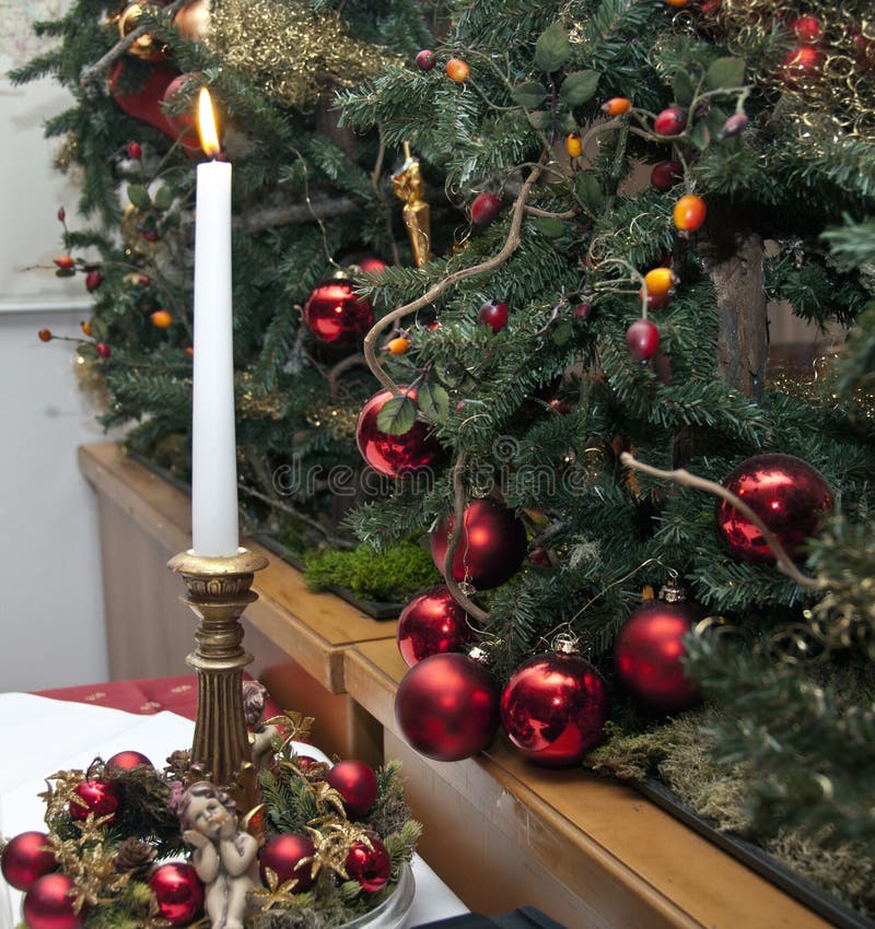 Christmas Decorations, Italy Stock Image Image of bright, hanging