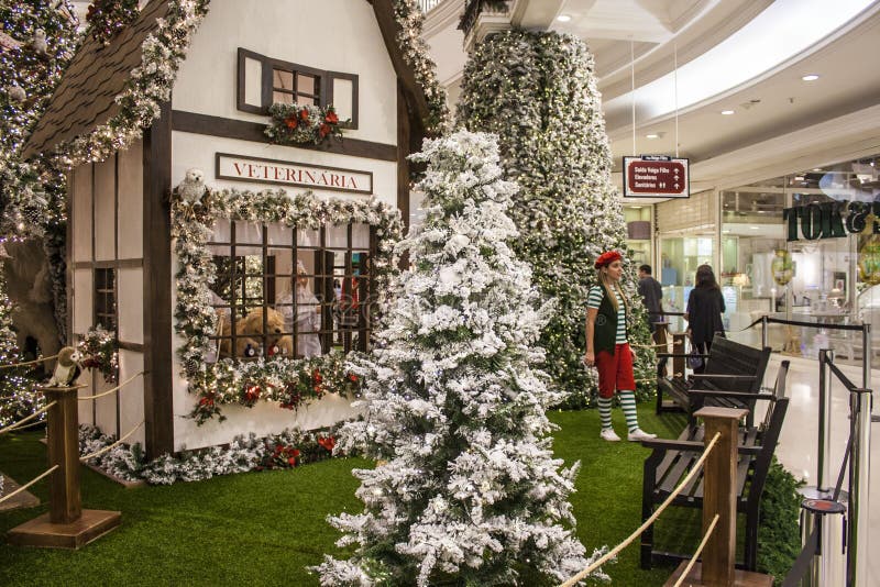 Christmas decorations at shopping - SÃ£o Paulo