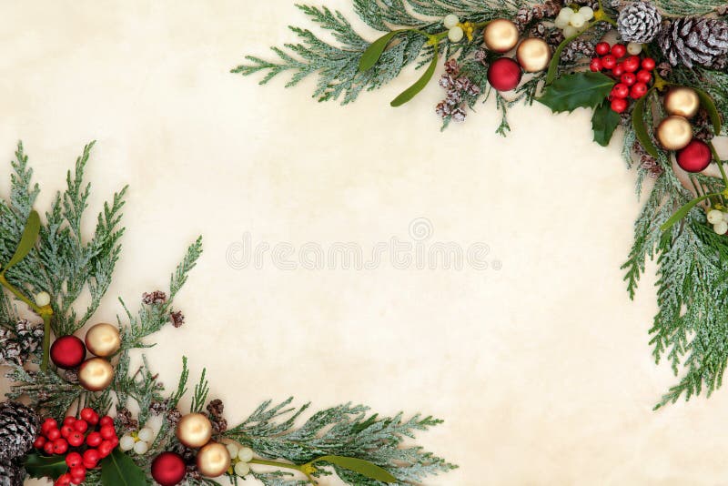 Christmas Decorative Border royalty free stock photo Christmas Decorative Border royalty free stock photo