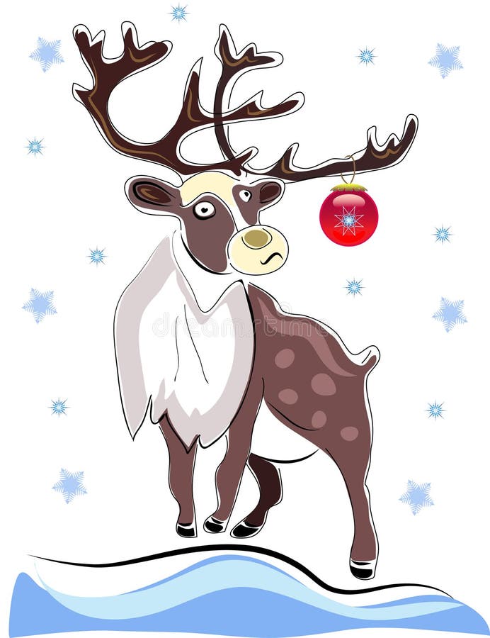 Christmas deer