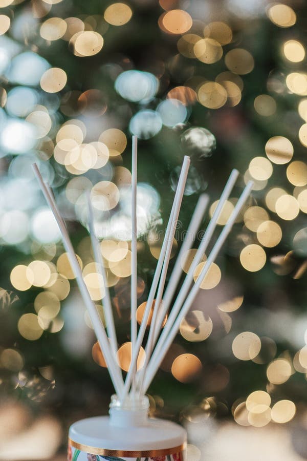 Fragrance Sticks or Scent Diffuser with Flowers Stock Photo Image of