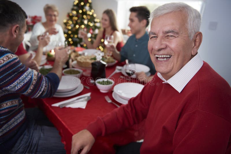 Christmas dinner stock image. Image of interior, meal - 62838717