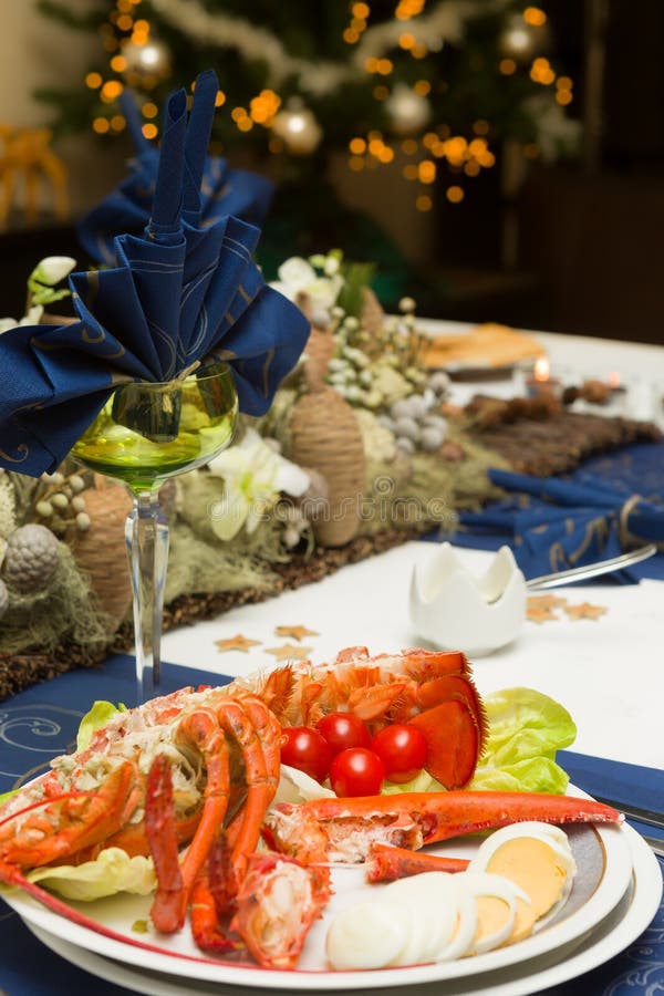 Lobster dinner stock photo. Image of party, restaurant 6607138