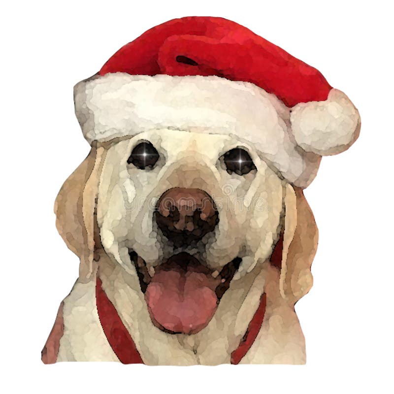 christmas labrador