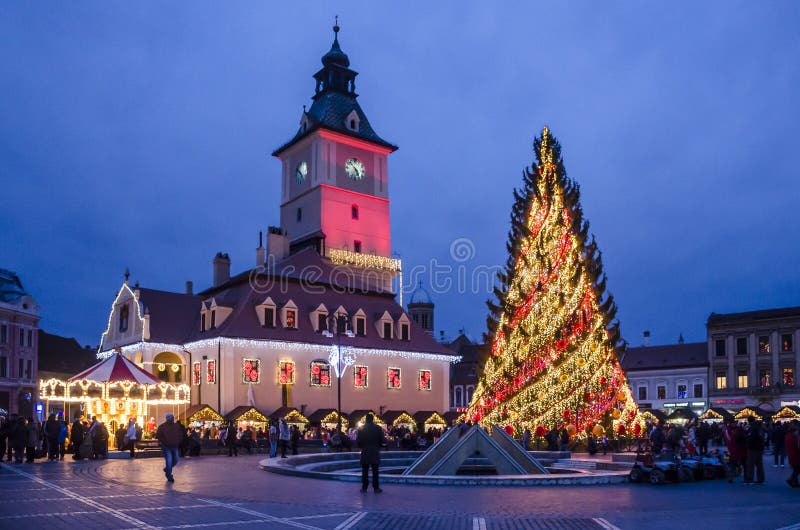 Christmas Fair in Brasov, Romania