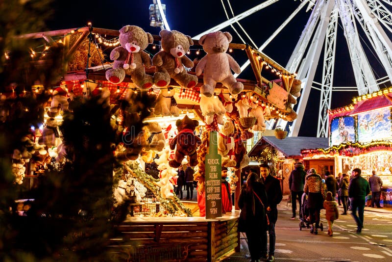 Christmas Fair in Hyde Park in 2016 Editorial Stock Photo Image of holiday, christmas 81737398