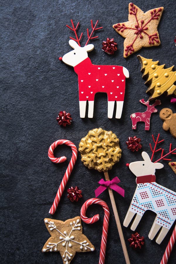 Christmas festive sweets food background royalty free stock image Christmas festive sweets food background royalty free stock image