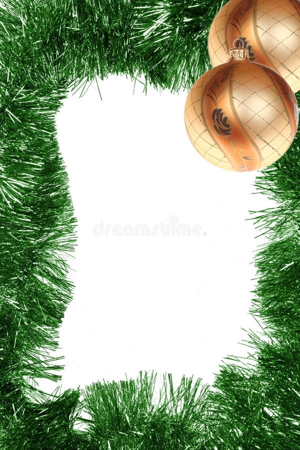 Christmas frame stock image. Image of decorate, claus - 6705549