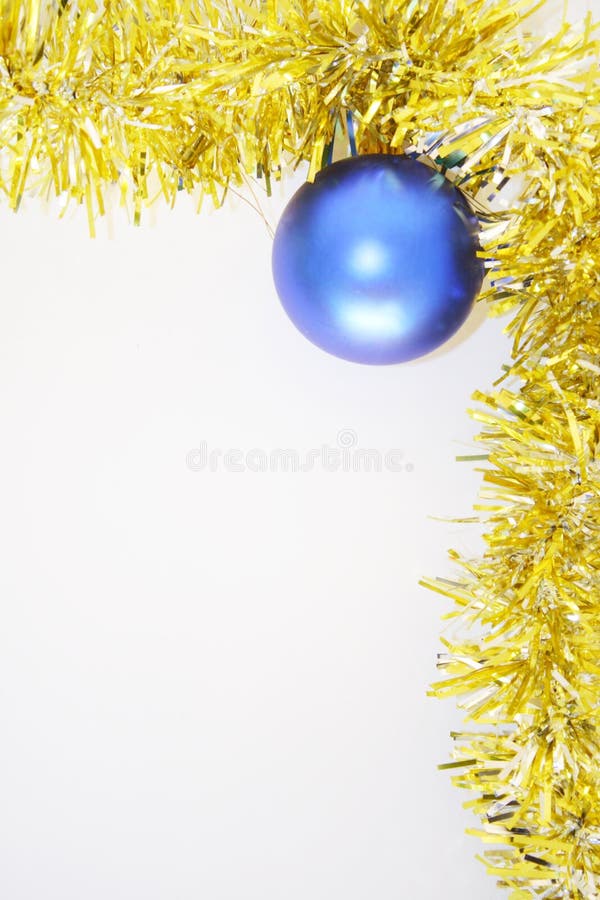 Christmas frame with bulb