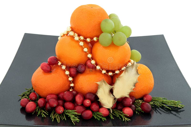 Christmas Fruit stock photos Christmas Fruit stock photos