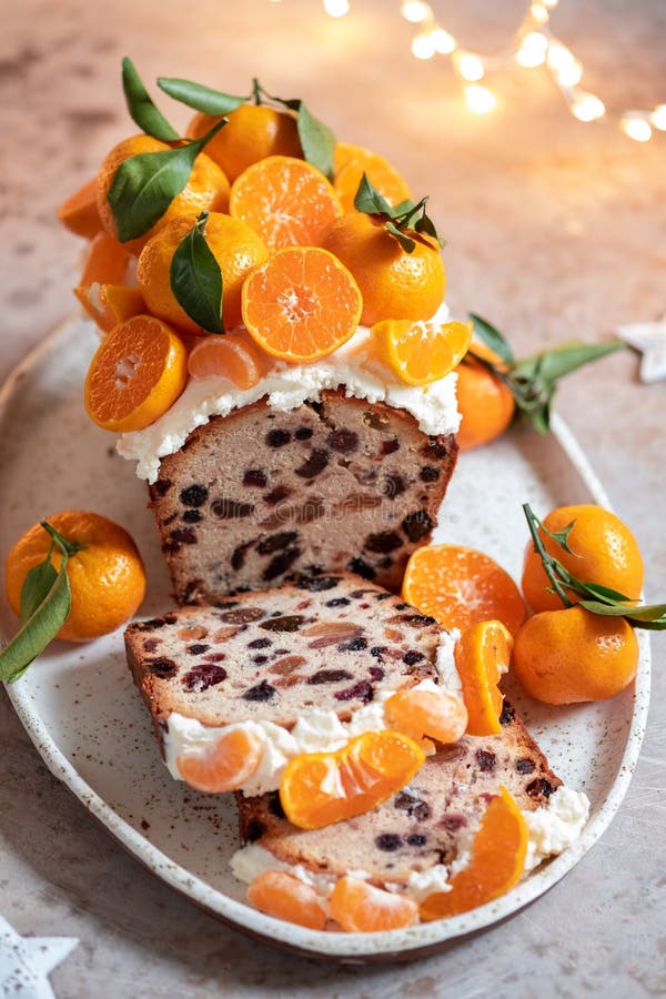 Christmas fruit cake stock photo. Image of berries, celebrate 33868280