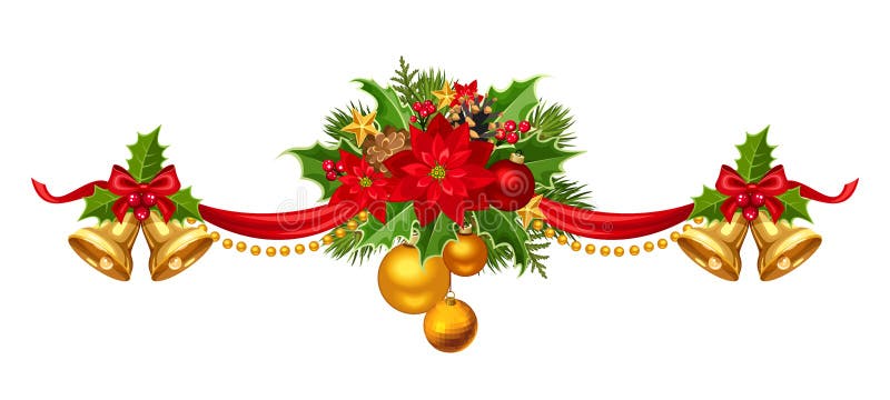 Christmas Garland. Vector Illustration. Stock Vector - Image: 63380285
