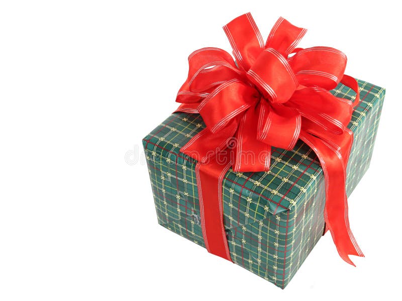 Christmas Gift Isolated