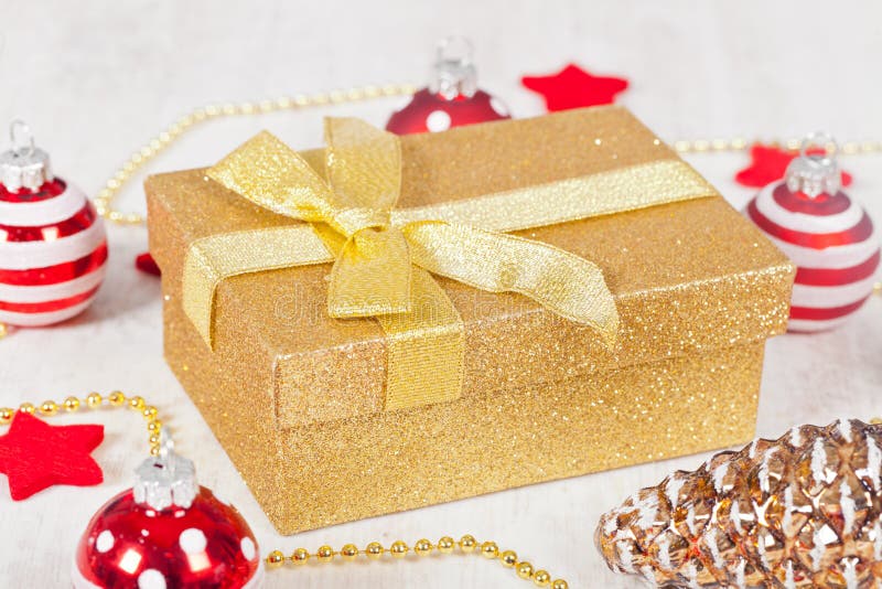 Christmas gift pack stock image. Image of surprise, object 21741267