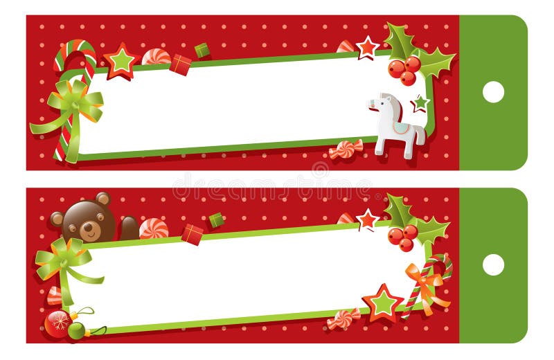 Christmas and Advent Square Gift Tags (Printable)
