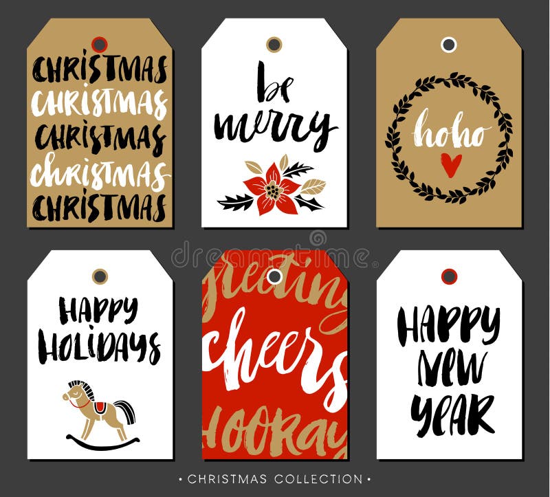 31,900+ Christmas Gift Tags Stock Illustrations, Royalty-Free