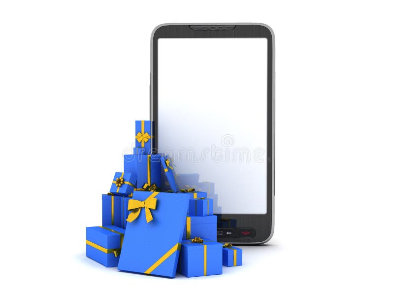 Christmas gift box stock illustration. Illustration of birthday 22143367