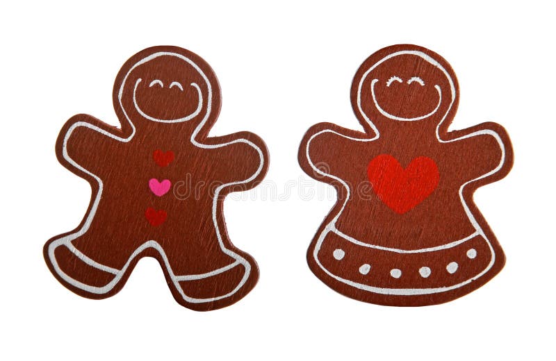 Christmas gingerbread decoration figurines royalty free stock photography