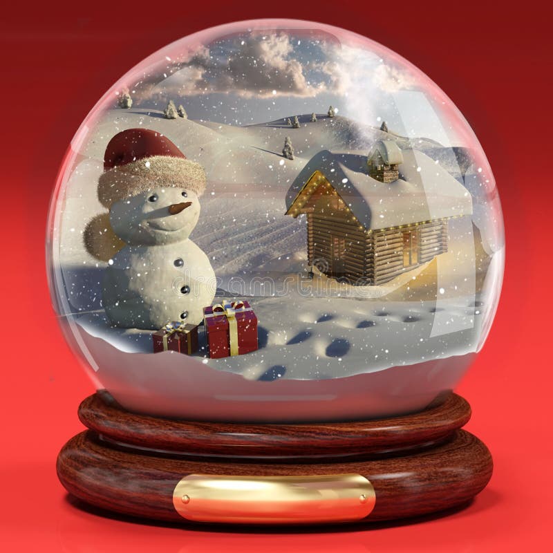 Christmas glass ball