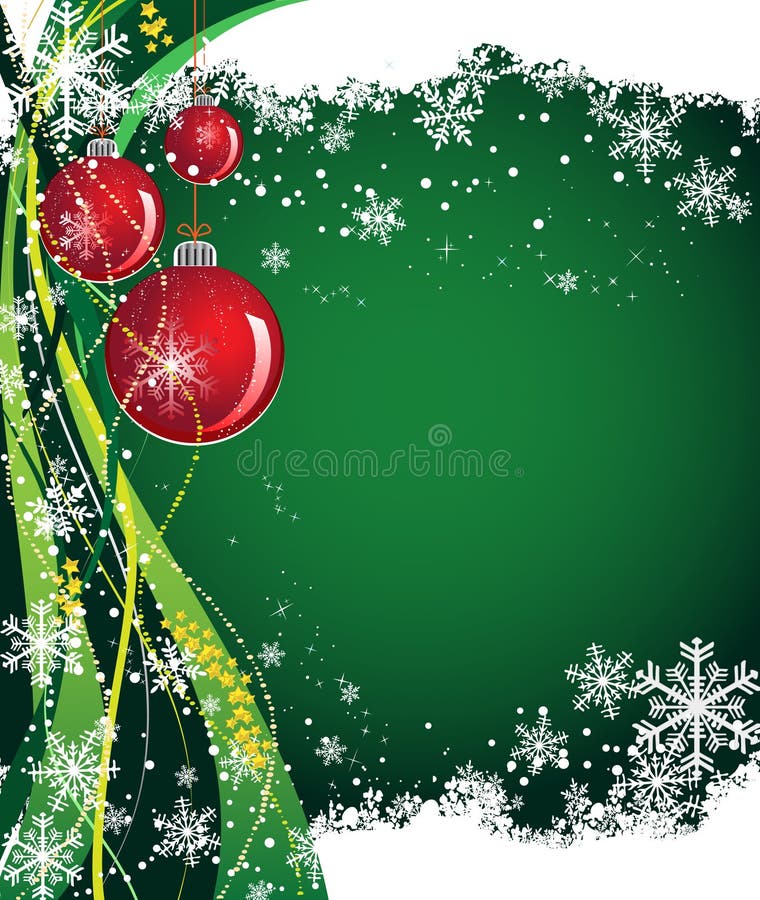 Christmas Background Holly Berries Stock Illustration - Illustration of ...
