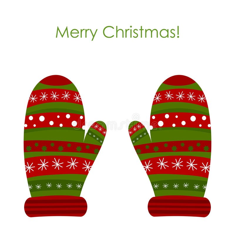 Download Christmas Gloves Stock Vector - Image: 61822817