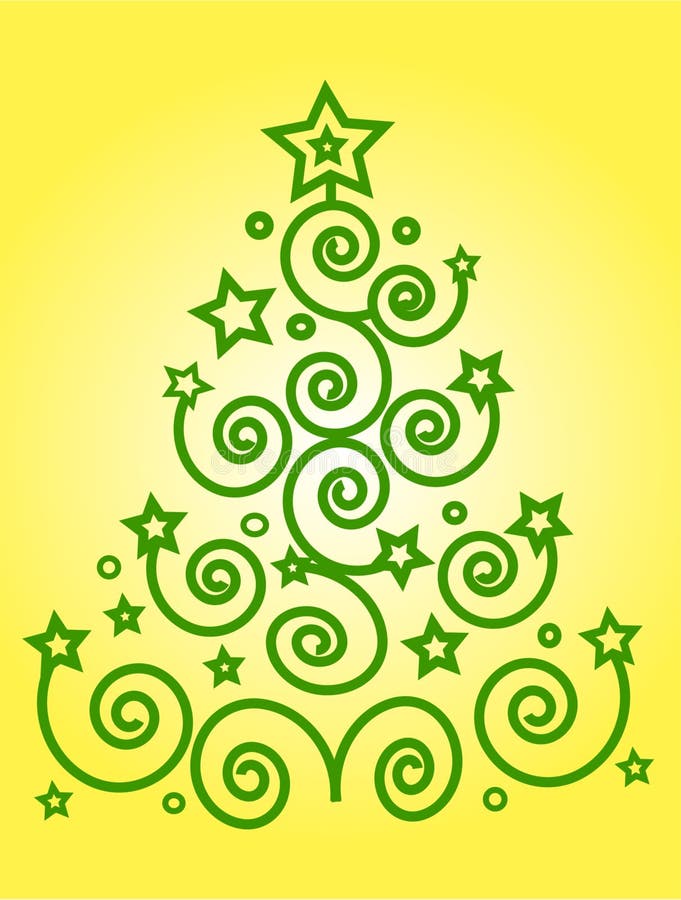 Christmas green tree