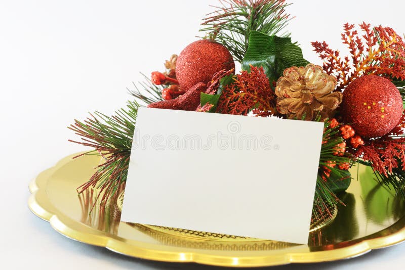 Christmas card stock image. Image of xmas, invite, traditional - 22128207