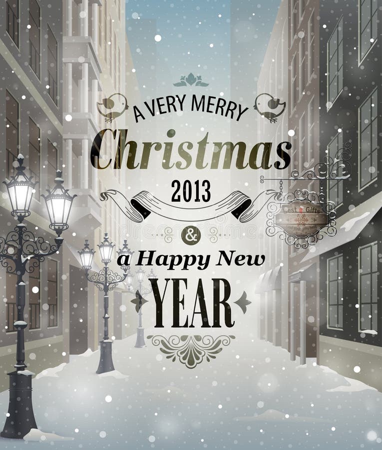 Christmas greeting card