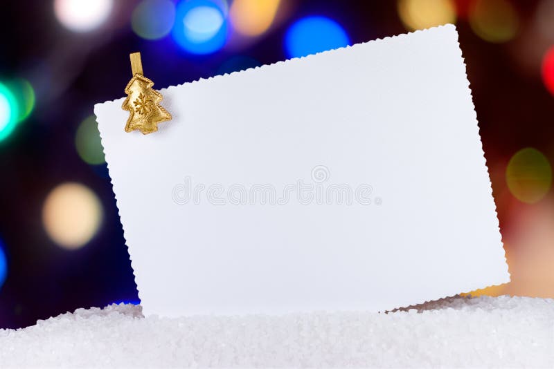 Christmas greeting card