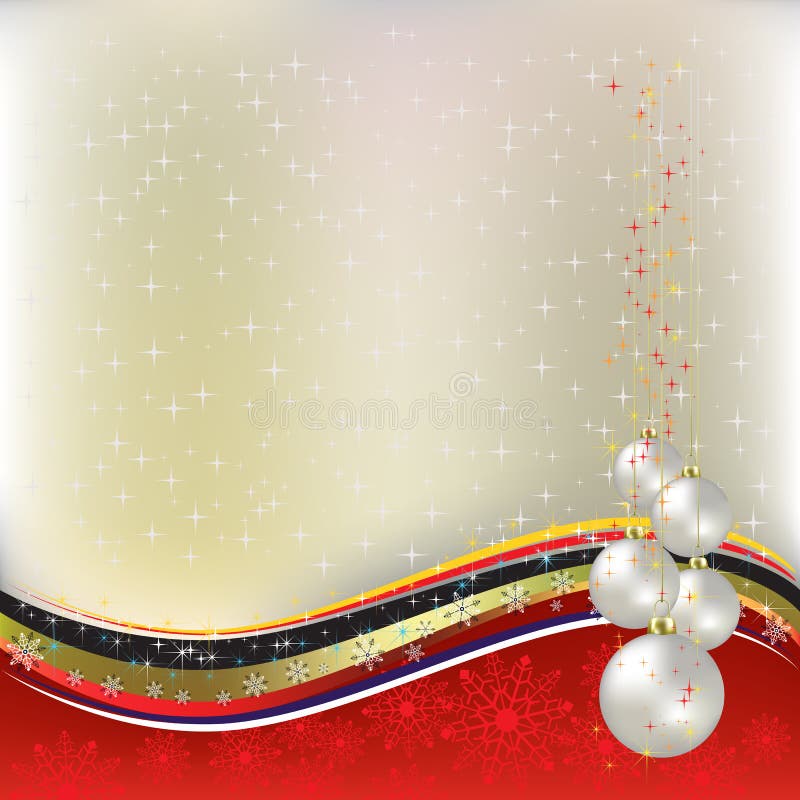 Christmas greeting pearl balls with ribbon