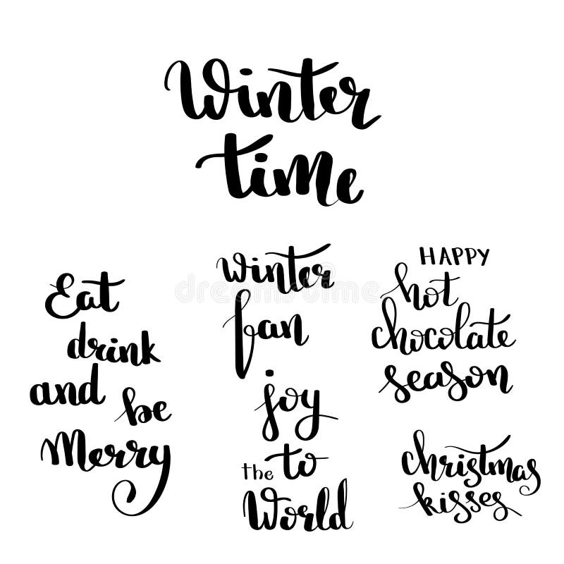 Featured image of post Christmas Quotes In English Calligraphy - Merry christmas, happy new year, let`s snow, hello winter.