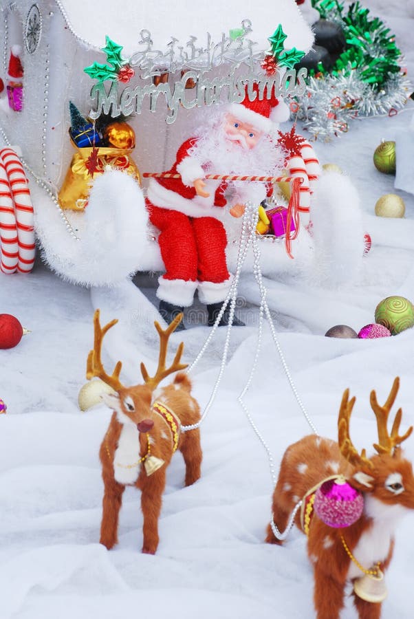 Christmas holiday decoration of Santa Clause