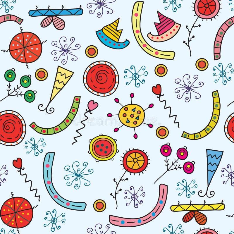 Christmas holidays seamless pattern vector illustration