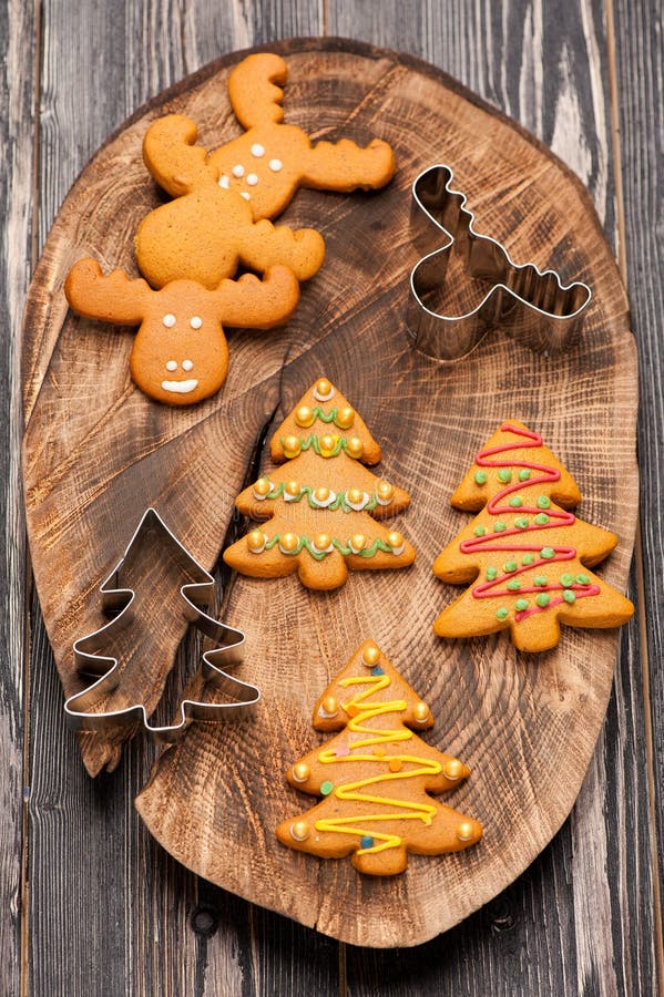 Christmas Homemade Gingerbread Cookies Stock Image Image of holiday, cookies 48473051