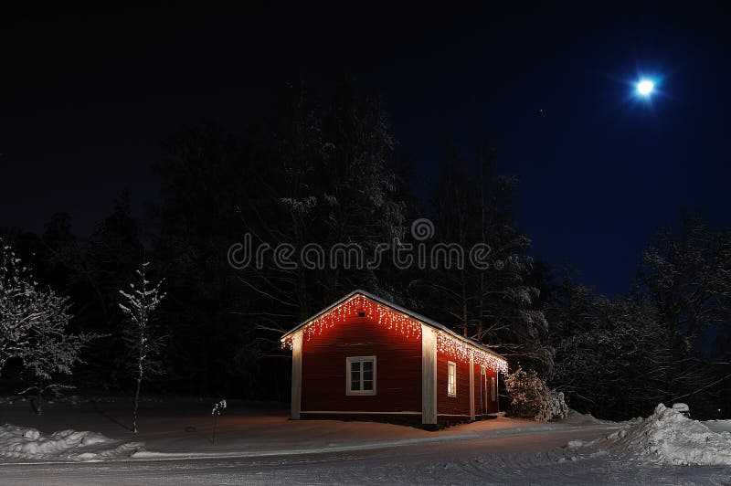 Christmas house royalty free stock images Christmas house royalty free stock images