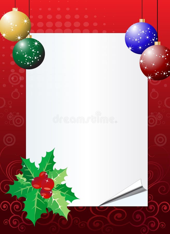 Christmas Invitation Background Stock Vector - Illustration of holiday,  page: 20974733