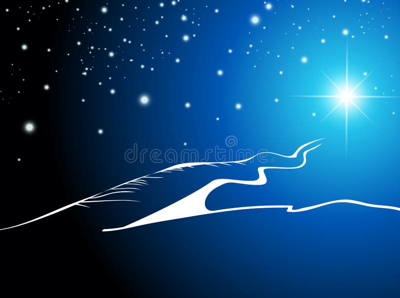 Christmas Jesus Star stock illustration Christmas Jesus Star stock illustration