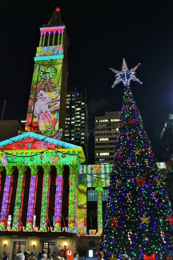 Christmas at King Square Editorial Photography Image of