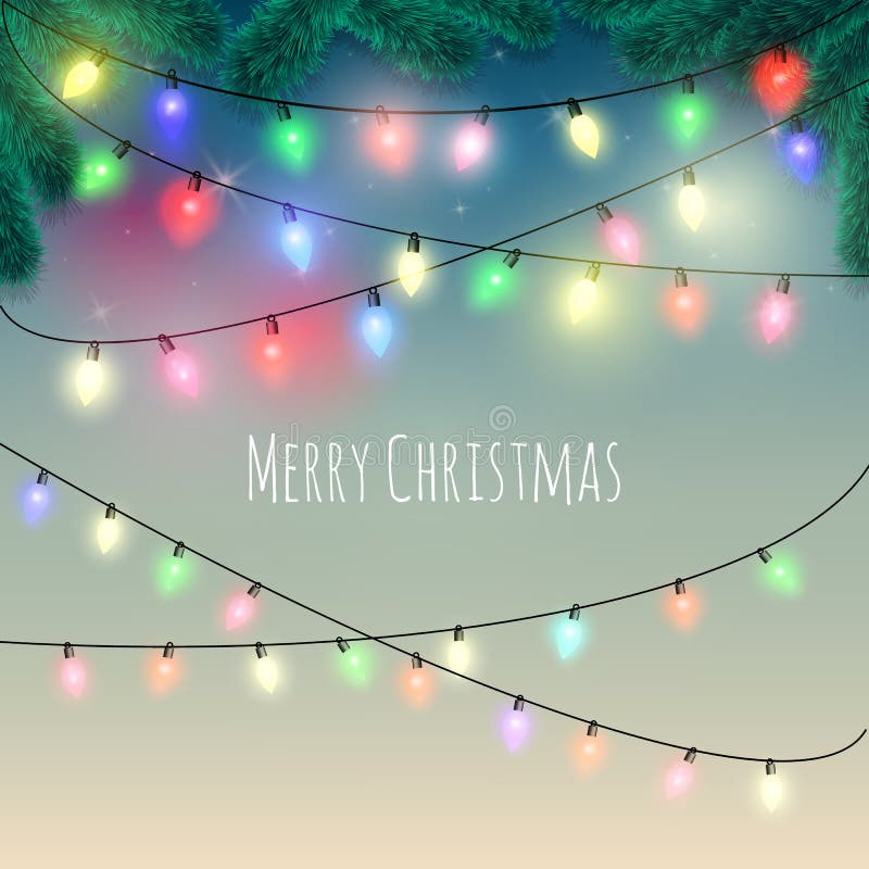 Christmas Lights background