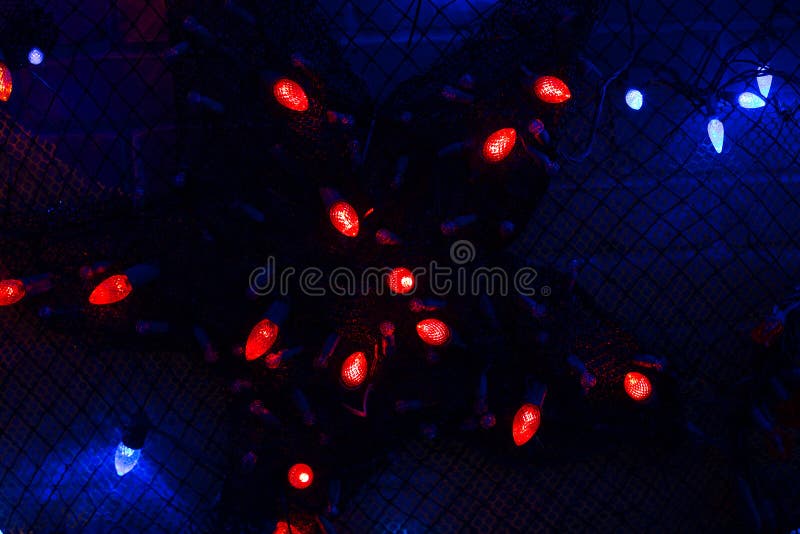 Christmas Lights, Can Use As Background Stock Photo Image of