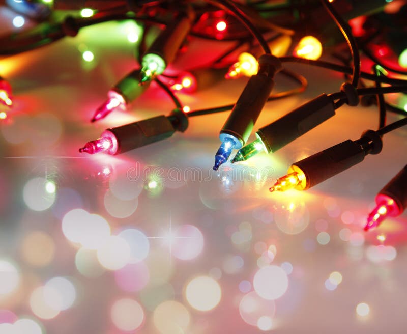 Christmas lights stock image. Image of glowing, illuminated 62220107