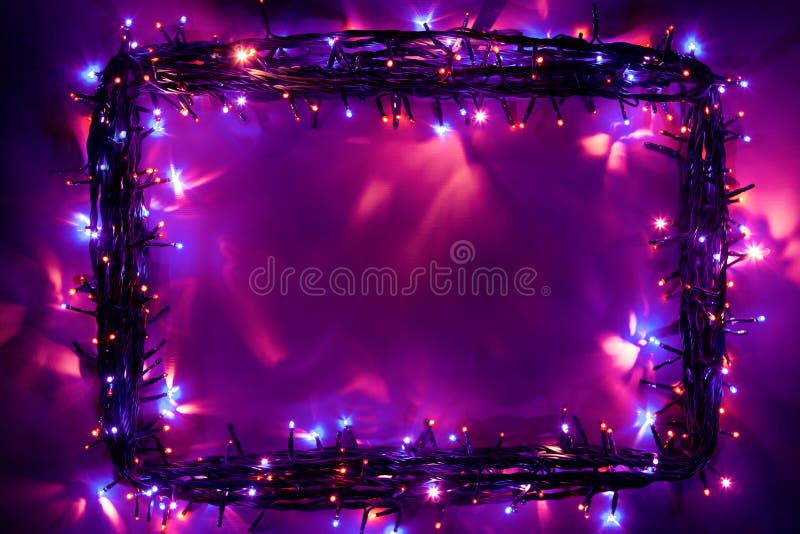 Christmas lights frame backdrop royalty free stock photos Christmas lights frame backdrop royalty free stock photos