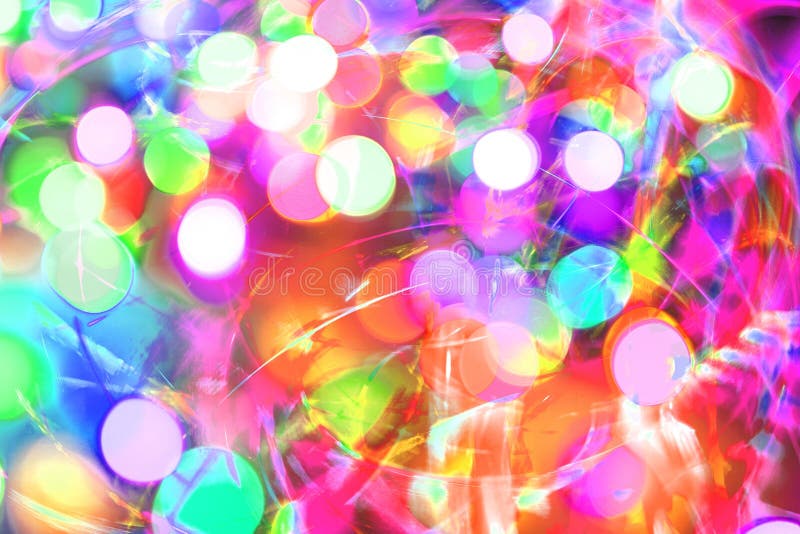 Christmas Lights in the Motion Stock Image Image of card, winter