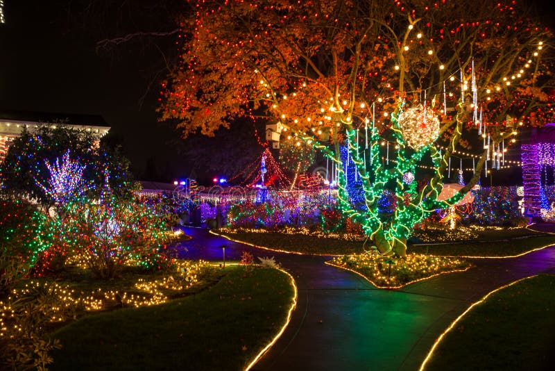 Victorian Belle Mantion. Portland, or, USA December, 25 2014