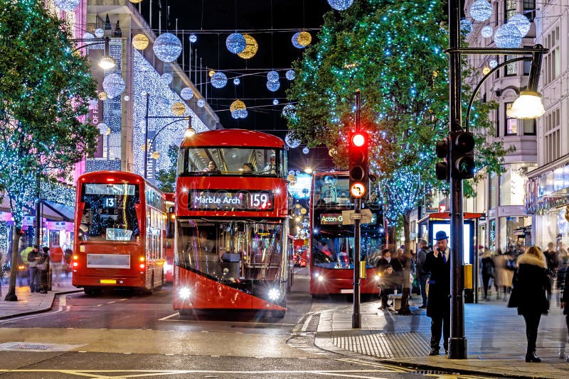 Christmas lights 2016 on Oxford street, London