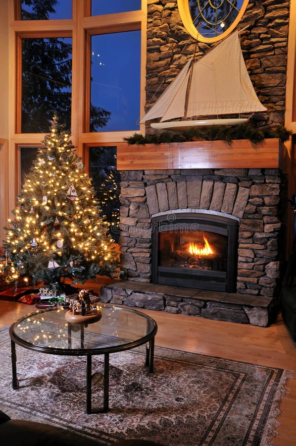 Christmas livingroom