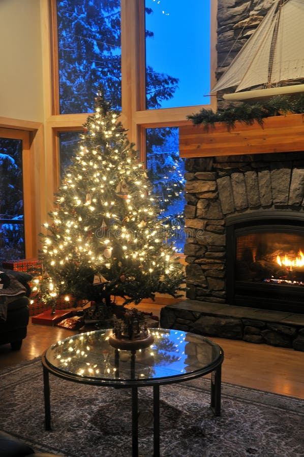 Christmas livingroom