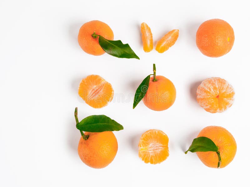 Christmas mandarin or tangerines seamless pattern stock image Christmas mandarin or tangerines seamless pattern stock image