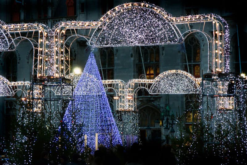 Christmas market in Brugge, Belgium is a tradition here like all over in Europe